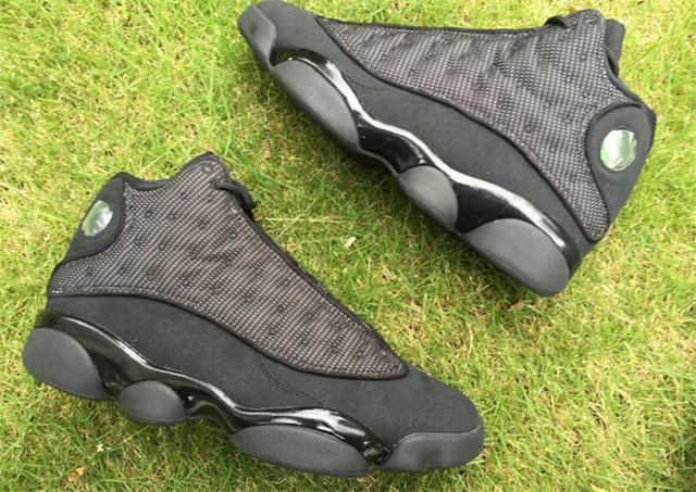 Authentic Air Jordan 13 Retro Black Cat with 3M